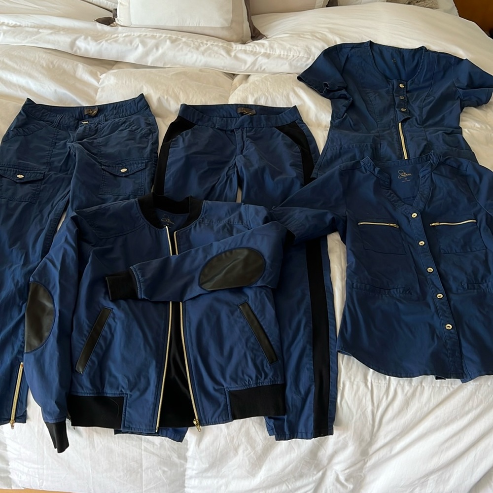 Jaanuu scrub sets and jacket